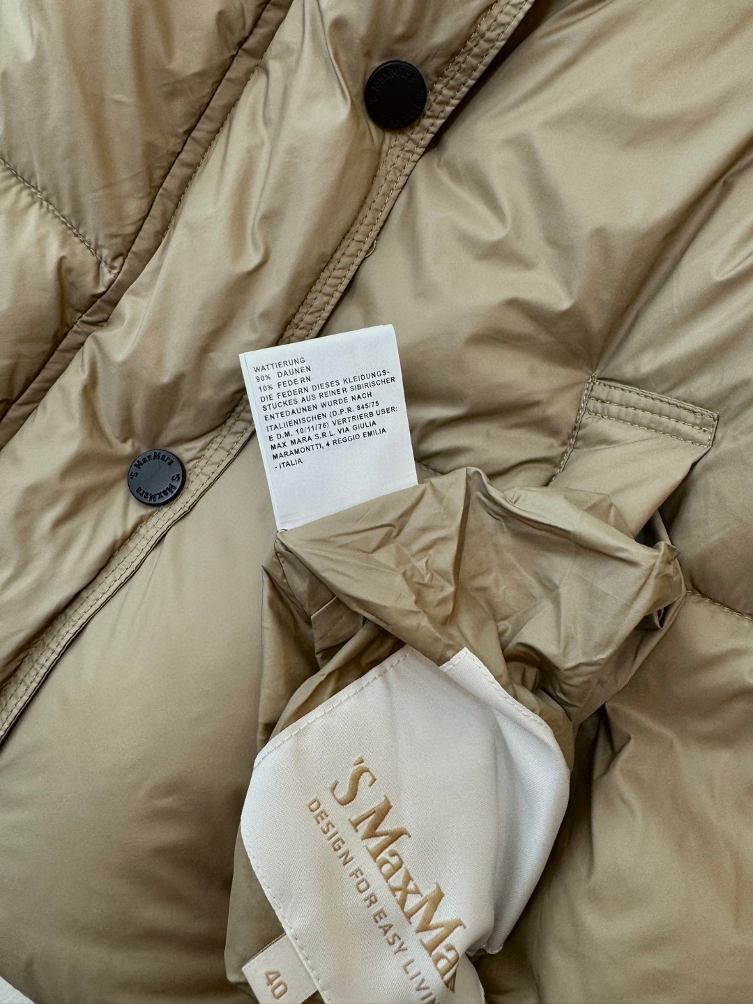 Max Mara Down Jackets